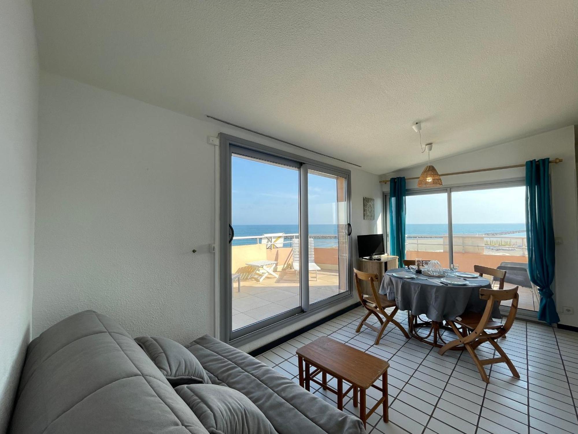 Sète Appartement 2 Pieces Avec Terrasse 25M² Et Parking A 50M De La Plage - Fr-1-338-114 מראה חיצוני תמונה
