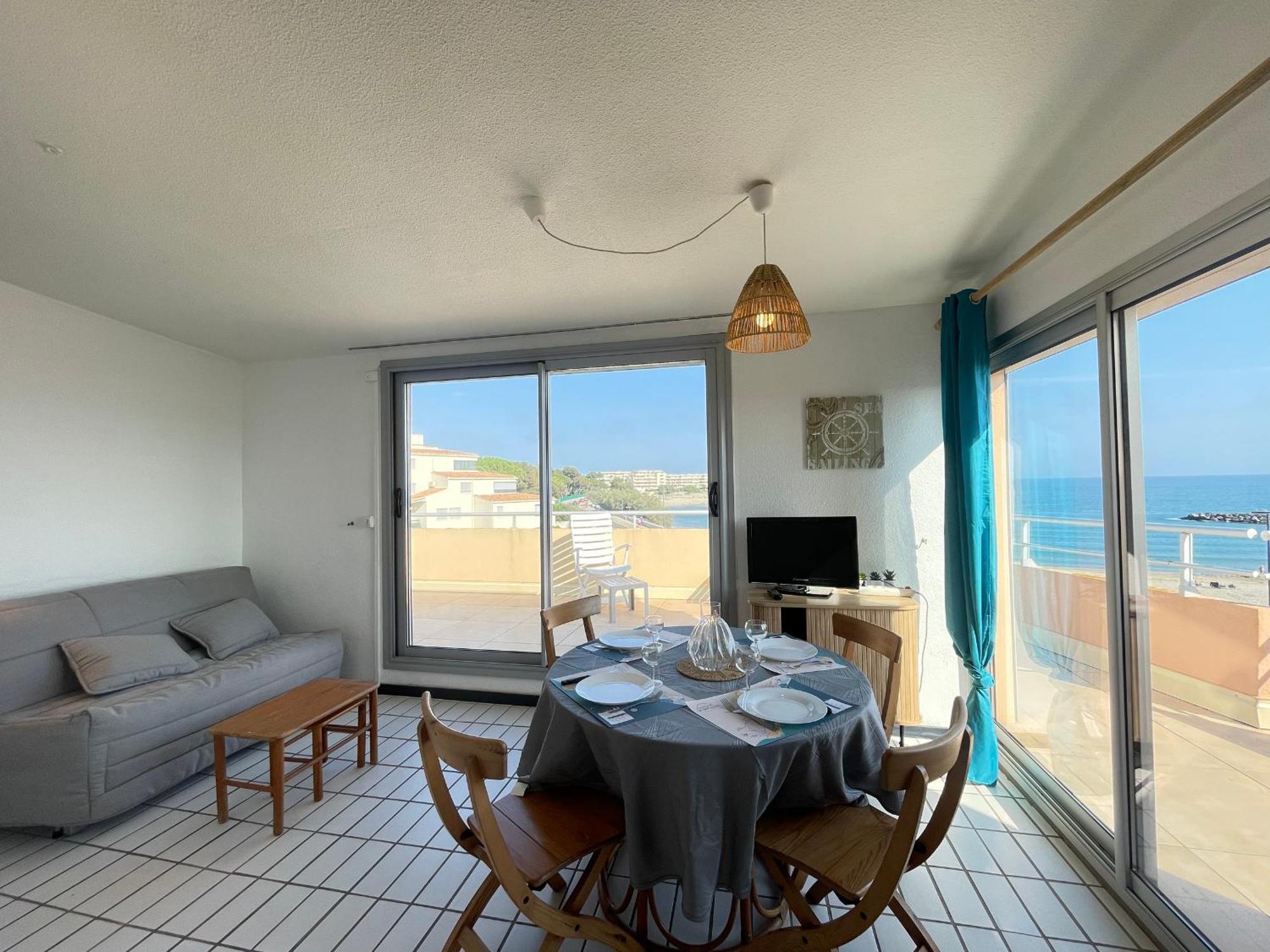 Sète Appartement 2 Pieces Avec Terrasse 25M² Et Parking A 50M De La Plage - Fr-1-338-114 מראה חיצוני תמונה
