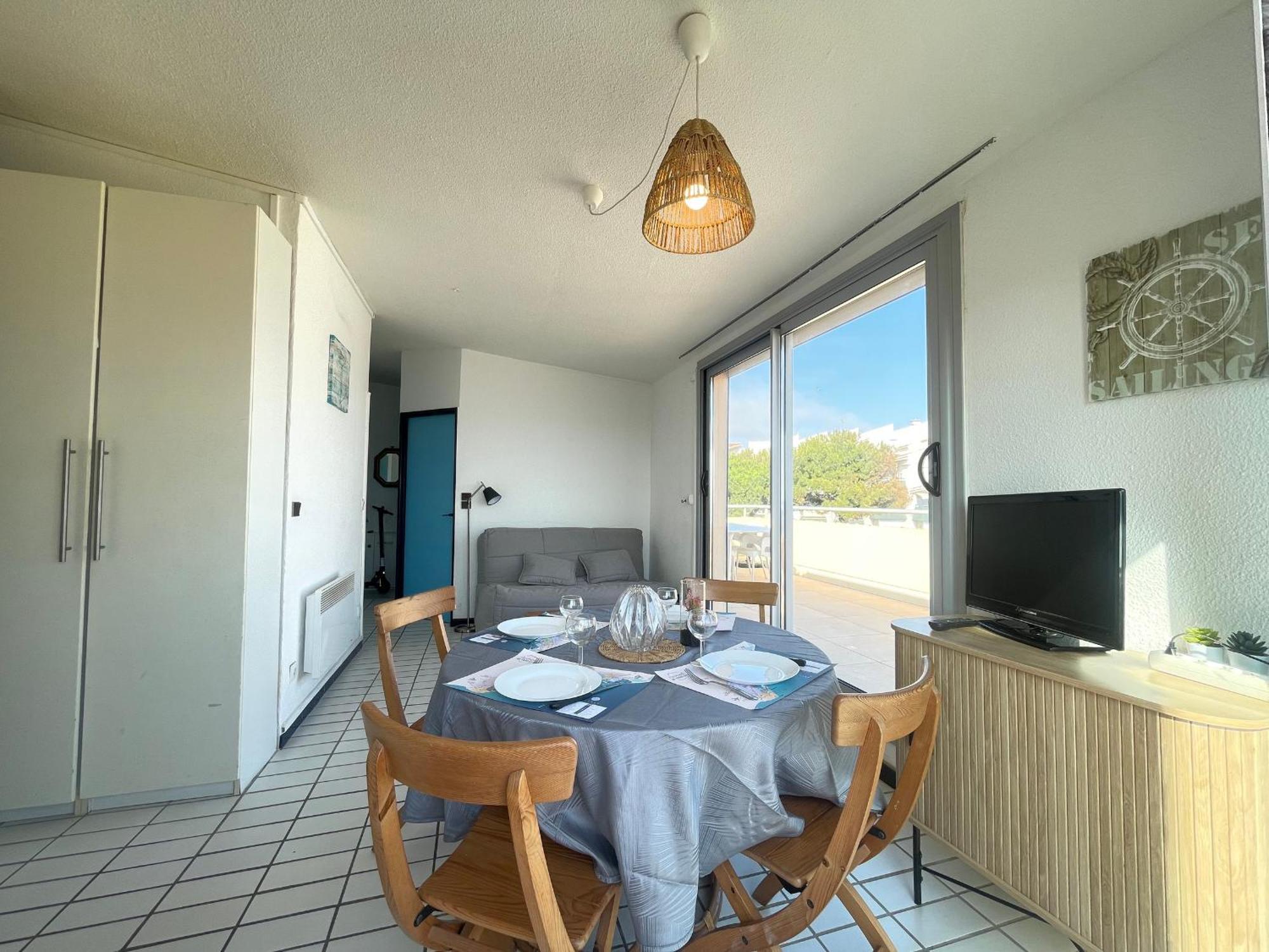 Sète Appartement 2 Pieces Avec Terrasse 25M² Et Parking A 50M De La Plage - Fr-1-338-114 מראה חיצוני תמונה